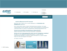 Tablet Screenshot of estetpersonal.com
